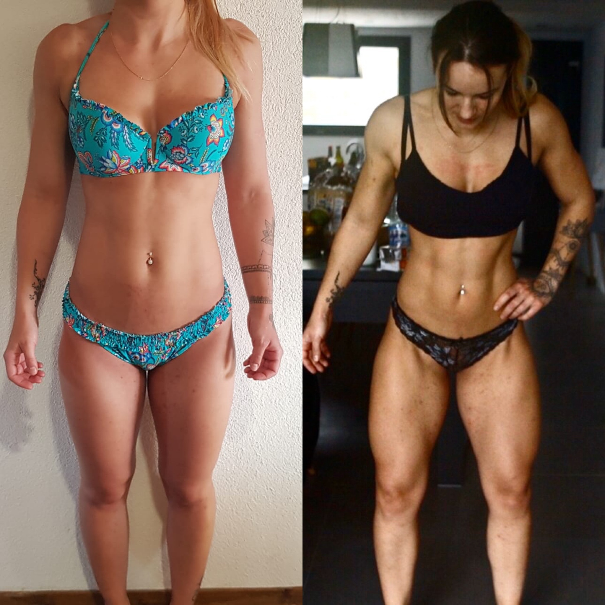 Transformation physique d'Erika, accompagnée par Marvin Kalamba